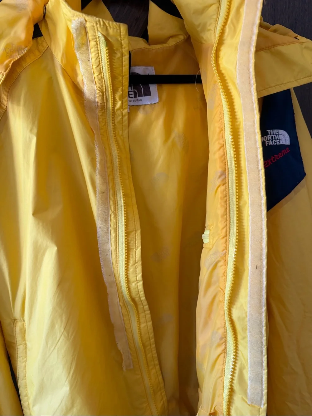 Vintage The North Face Extreme Gore-Tex Jacket Made in Great Britain Yellow L